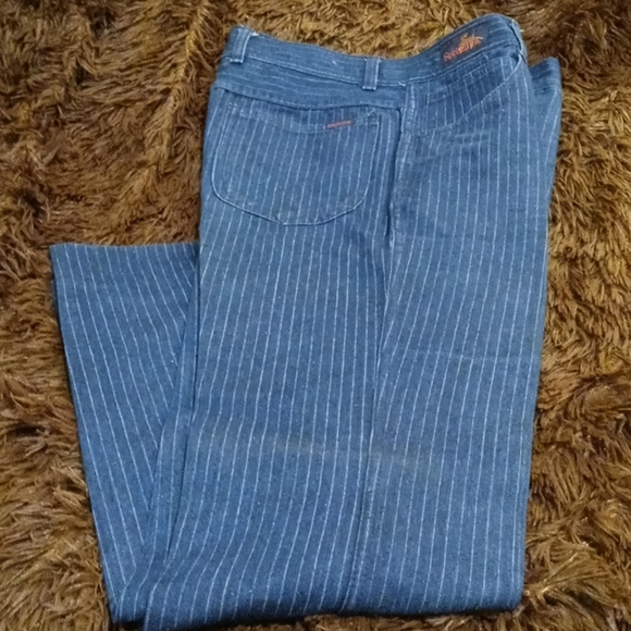 Vintage Denim - Vtg. 80s Pinstripe jeans